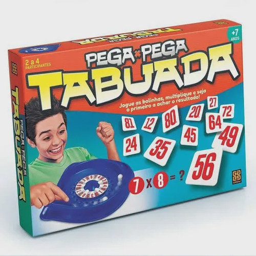 Caixa da Tabuada - Jogo Educativo de Matemática Brinqmutti - Ioiô