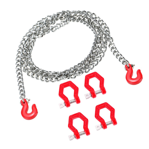 Gancho De Reboque De Metal E Kit De Corrente De Reboque Para Acessorios Da Esteira Rolante 1 10 Rc Em Promocao Ofertas Na Americanas