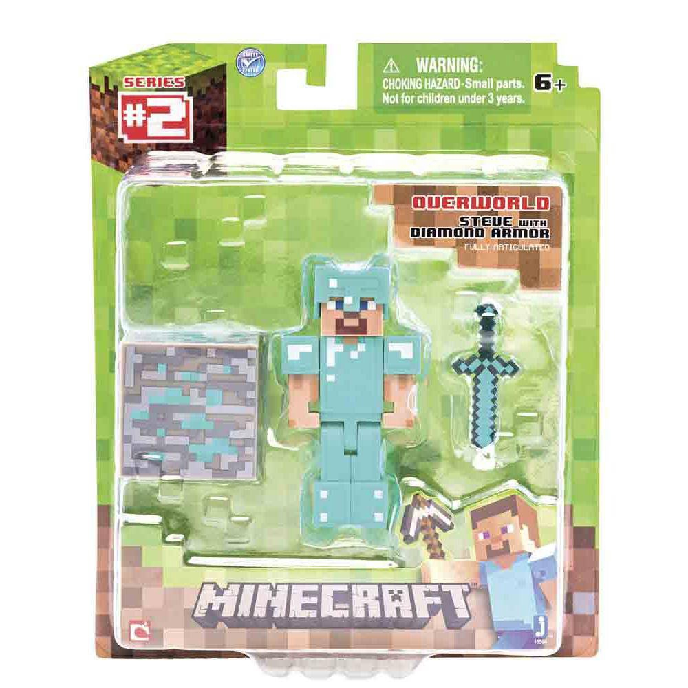 Minecraft - Boneco Steve Minerador Grande Dnh09 - MP Brinquedos  Boneco de  minecraft, Aniversário minecraft, Festa infantil minecraft