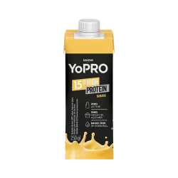 Bebida Láctea com 15g de Proteína Banana 250ml - YoPRO é boa?