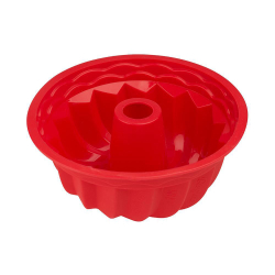Forma Silicone Pudim Bolo Quente Frio Flexível Antiaderente Menor preço em Forma Silicone Pudim Bolo Quente Frio Flexível Antiaderente