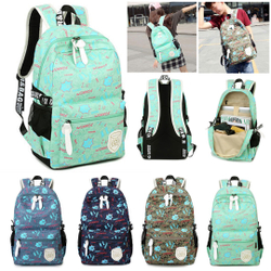 Nova lona homens mulheres mochila grande capacidade estudante escola bolsa de ombro moda é boa?