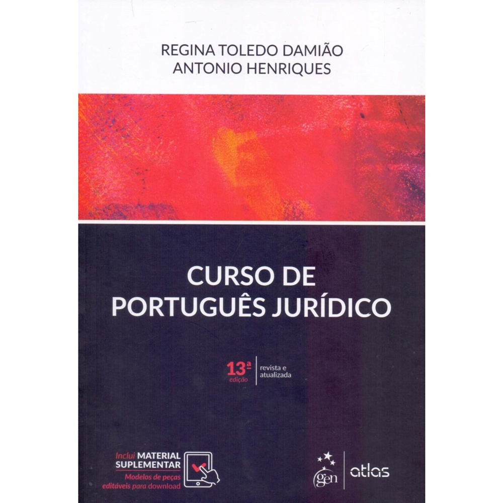 Livro - Curso De Português Jurídico Em Promoção | Ofertas Na Americanas