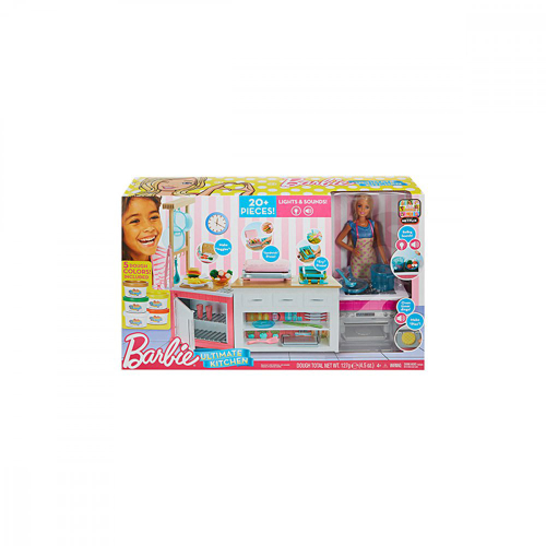 Boneca Barbie Cozinha de Luxo 33cm Mattel