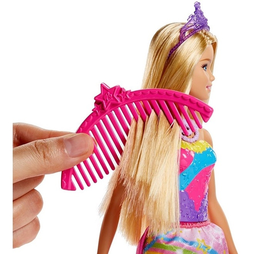 Conjunto Boneca Barbie Dreamtopia Trono de Arco Iris FJD06 Mattel na Americanas Empresas