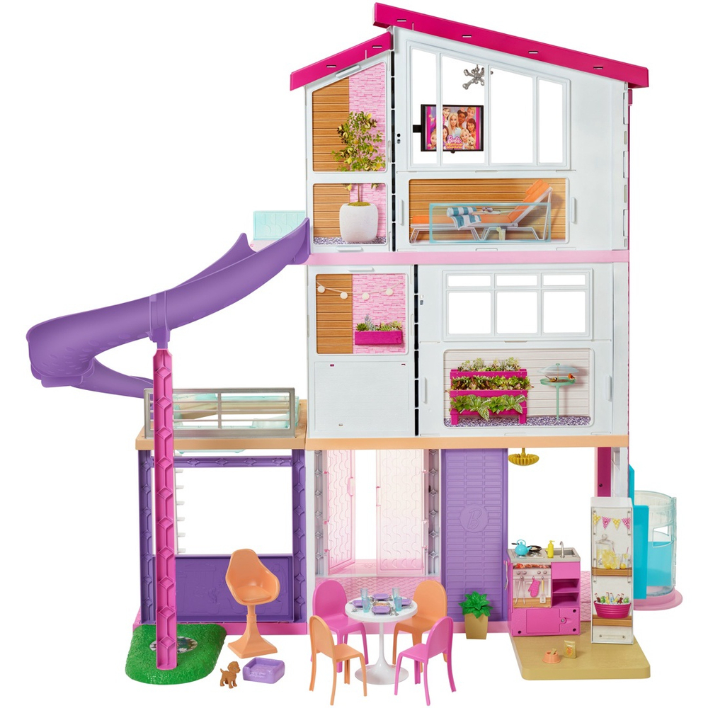 Casa dos Sonhos da Barbie com Acessorios - 75cm - Mattel