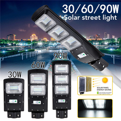 60 W 90 W Solar Luz de Rua / Estrada à Prova D 'Água Ao Ar Livre sem Poste de Montagem, Controle de luz + Sensor de Radar Holofote Solar Lâmpada de Parede de Segurança é boa?