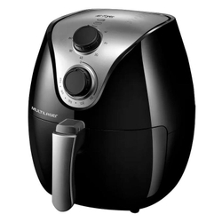 Fritadeira Sem Óleo Multilaser Air Fryer Gourmet, 2,5 Litros, Preta Menor preço em Fritadeira Sem Óleo Multilaser Air Fryer Gourmet, 2,5 Litros, Preta