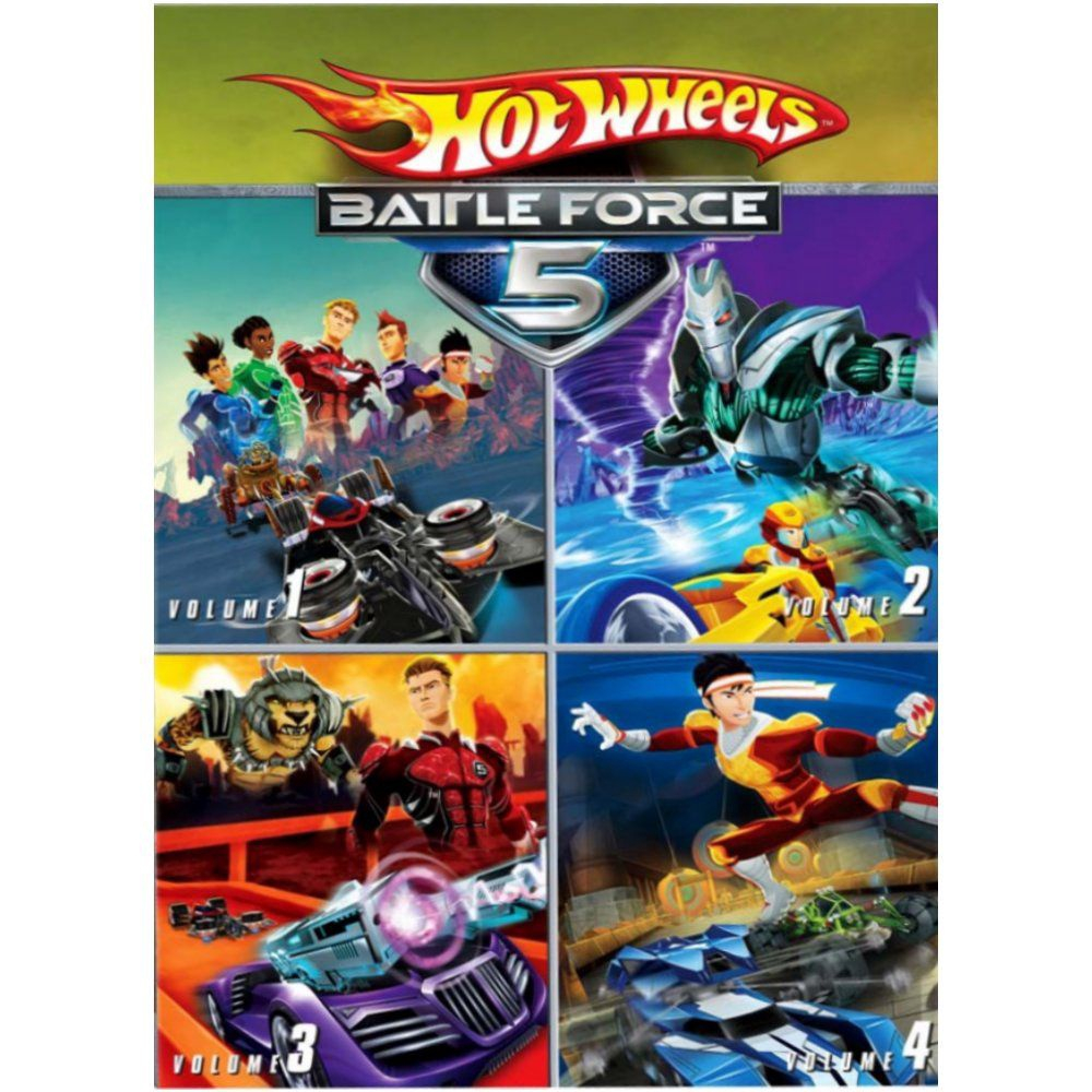 Hotwheels Battle Force 5 - 1ª Temporada Volume 4