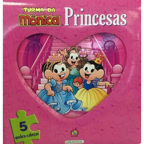 Meu Livro Quebra-cabeça: Princesas