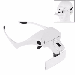 Oculos com Lupa de Aumento Profissional 5 Lentes Lupa E Luz Led Menor preço em Oculos com Lupa de Aumento Profissional 5 Lentes Lupa E Luz Led