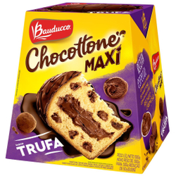Chocottone maxi trufa 500g bauducco Menor preço em Chocottone maxi trufa 500g bauducco