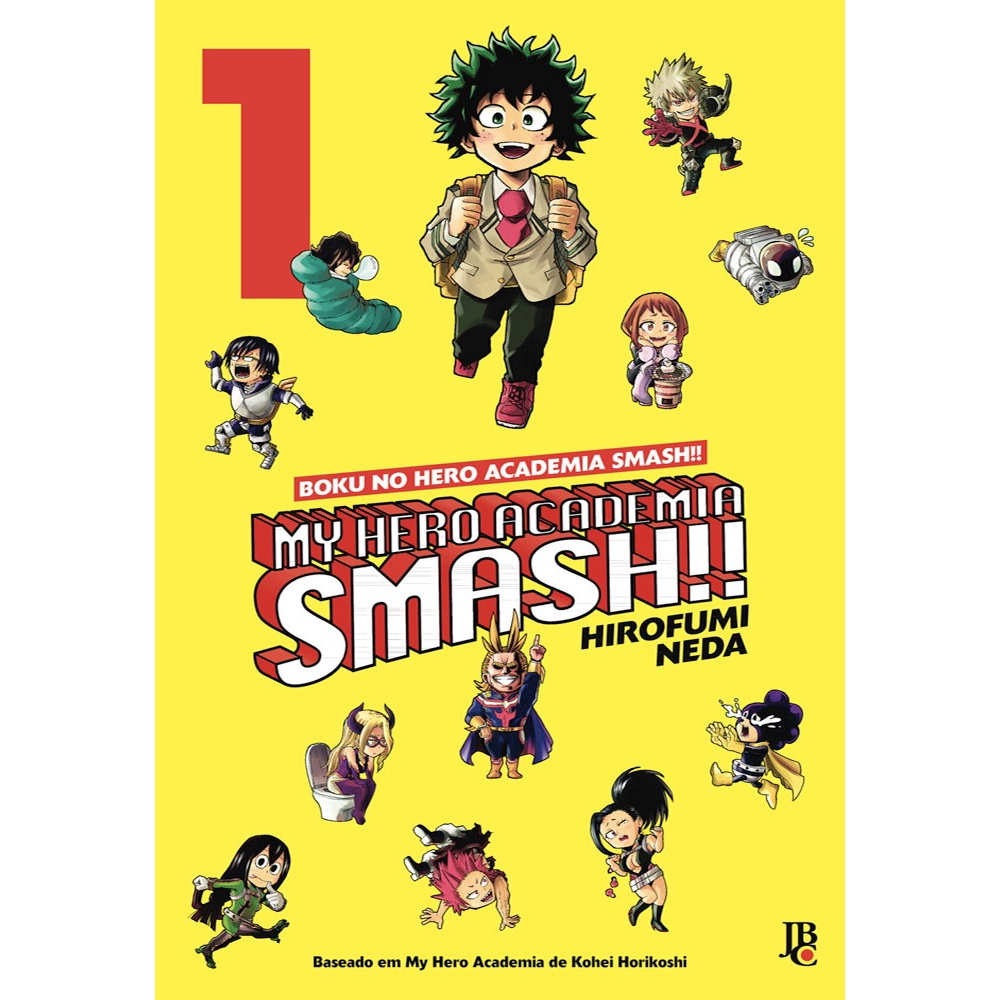 My Hero Academia Smash!! Boku No Hero - Volume 1 - 1ª Ed. no Shoptime