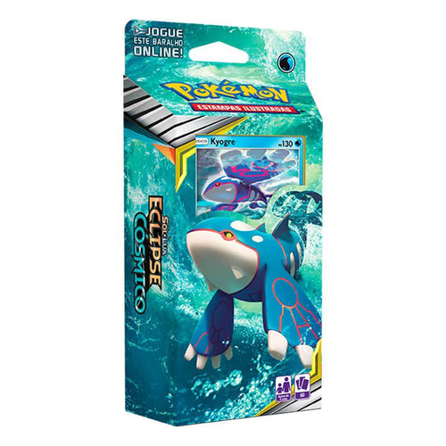 STARTER DECK KYOGRE POKÉMON SOL E LUA 12 ECLÍPSE CÓSMICO