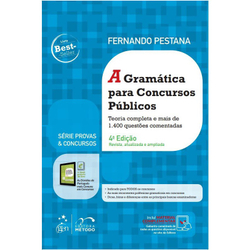 Livro - Série Provas & Concursos - A Gramática para Concursos Públicos Menor preço em Livro - Série Provas & Concursos - A Gramática para Concursos Públicos