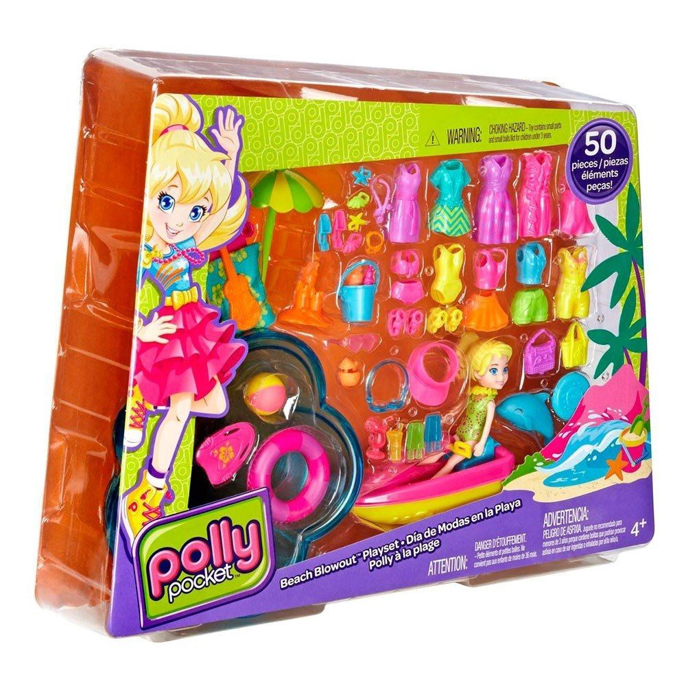 Playset Polly Pocket - Parque Aquático de Esportes - Sunshine Splash Park -  Mattel - superlegalbrinquedos