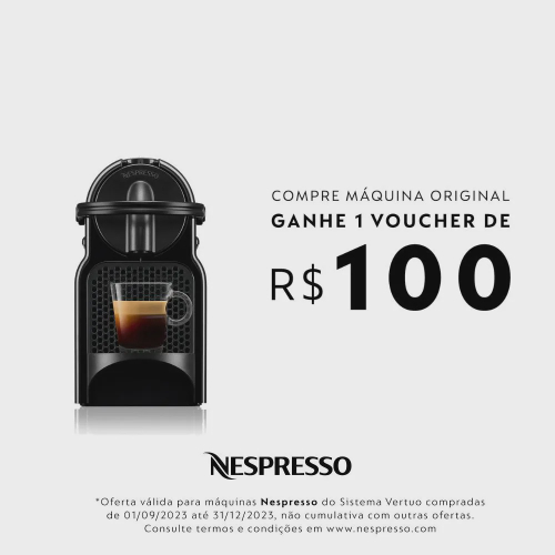 Máquina de cápsulas de café Nespresso Inissia magmix-Negro