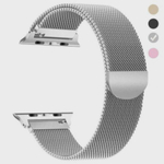 Milanese Loop Strap Watch Band Para A Apple Series Assista 1/2/3/4 38mm / 40mm / 42mm / 44m