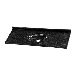 Pia De Cozinha Roralit Granitado Com Cuba Em Inox 160cm - 562508 Menor preço em Pia De Cozinha Roralit Granitado Com Cuba Em Inox 160cm - 562508