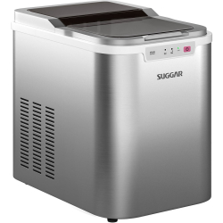 Máquina De Gelo Suggar MG1501PR Prata 127V Menor preço em Máquina De Gelo Suggar MG1501PR Prata 127V