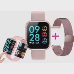 Relógio Smartwatch P80 Rose Pulseira Aço Inclusa Tela 100% Touch é boa?
