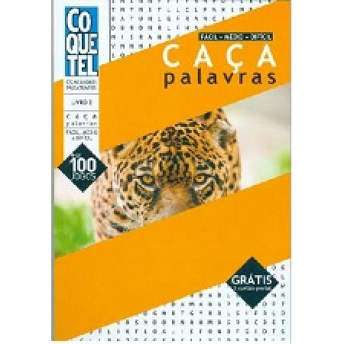 Caça Palavras - Fácil-Médio-Difícil- Livro 4 em Promoção na Americanas