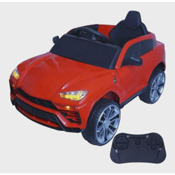 Menor preço em Importway Mini Carro Elétrico Infantil Porsche Controle Pedal Usb Mp3 Musica e Luzes Vermelho