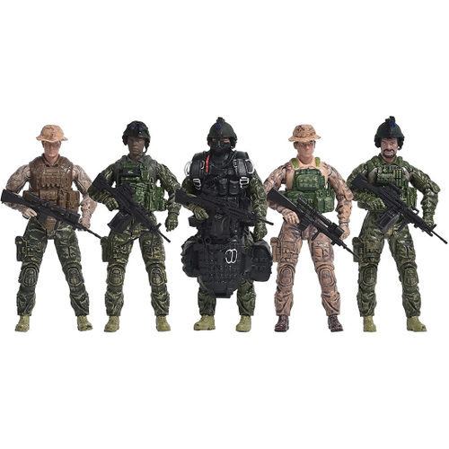 Bonecos Soldados Elite Force Navy Seals Fire Team Tipo Gi Joe 25th