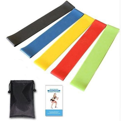 Kit 5 Faixas Elásticas Thera Band Com 5 Níveis Fisioterapia é boa?