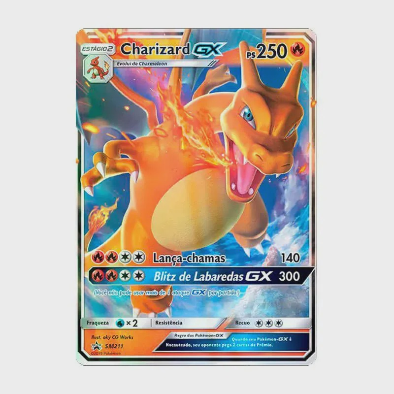 Carta Pokemon Charizard-GX