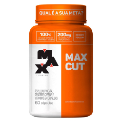 Max Cut 60 Cápsulas - Max Titanium é boa?