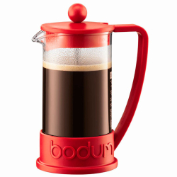 Menor preço em Cafeteira Prensa Francesa Bodum Para Chá e Café Vermelha 350ml