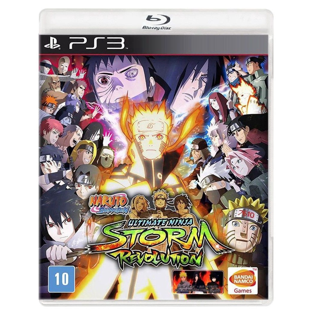 Naruto Shippuden Ultimate Ninja Storm Revolution - Ps3 - BANDAI - Jogos de  Luta - Magazine Luiza