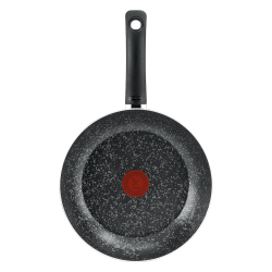 Frigideira Francesa Rochedo, Alumínio antiaderente, Tecnologia Thermo-Sinal, 24 cm - Stone Pro Menor preço em Frigideira Francesa Rochedo, Alumínio antiaderente, Tecnologia Thermo-Sinal, 24 cm - Stone Pro