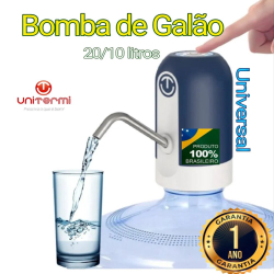 Bomba Para Galão De Água Elétrica Usb Recarregável Bivolt Eurolume Menor preço em Bomba Para Galão De Água Elétrica Usb Recarregável Bivolt Eurolume