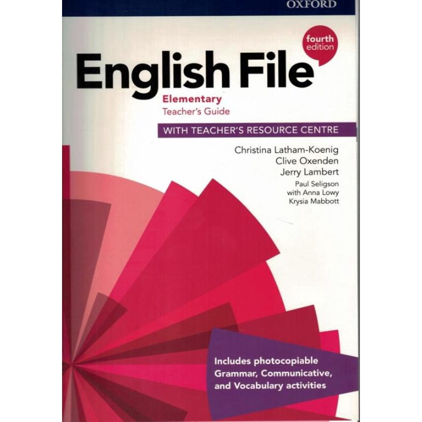 English File: Elementary: Teacher'S Guide with Teacher'S Resource ...