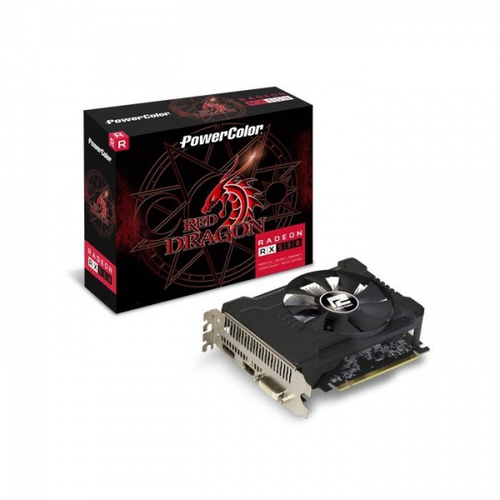 Placa de Video Radeon rx 550 4GB Red Dragon AXRX 550 4GBD5 DHA OC GDDR5 128 bits pcie 3.0 Power Color em Promocao na Americanas