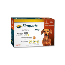 Antipulgas Simparic 20 mg para cães 5,1 a 10 kg - Zoetis é boa?