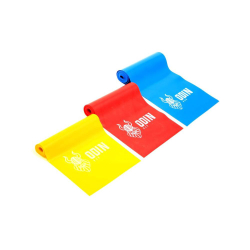 Kit Faixas Elásticas 3 Intensidades Odin Fit Tipo Thera Band Menor preço em Kit Faixas Elásticas 3 Intensidades Odin Fit Tipo Thera Band