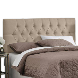 Cabeceira Intense Queen 1.6 Suede Cappuccino - lh Móveis Menor preço em Cabeceira Intense Queen 1.6 Suede Cappuccino - lh Móveis