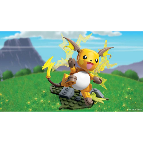 Brinquedo De Montar Mega Construx Pokémon Raichu 73 Peças em Promoção na  Americanas