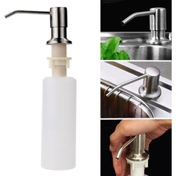 Dispenser Dosador sabão Embutir Pia Detergente Sabonete Liquido escovado cozinha banheiro é boa?