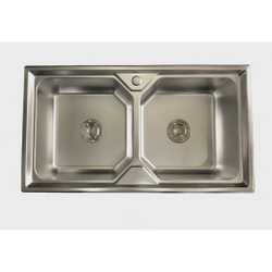 Cuba Inox Gourmet Cozinha Dupla Luxo Aço 304 Com Válvula Menor preço em Cuba Inox Gourmet Cozinha Dupla Luxo Aço 304 Com Válvula