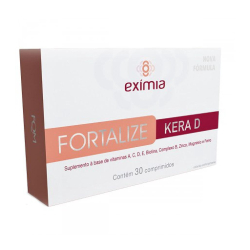 Suplemento para Cabelos e Unhas Fqm - Exímia Fortalize Kera D 30 Comprimidos é boa?