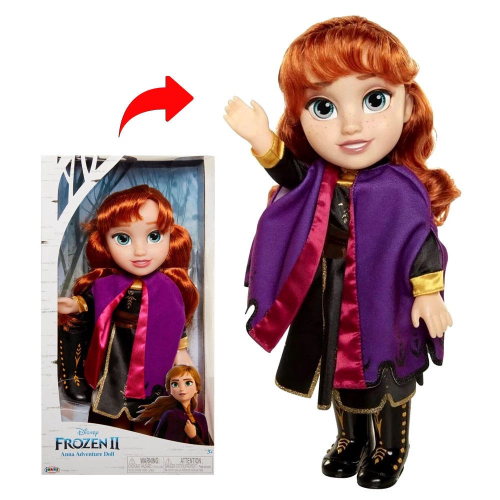 Boneca Frozen Anna Grande Brinquedo Disney 80 Cm na Americanas