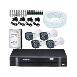 Kit Cftv Com 4 Câmeras hdcvi + Dvr 04 Ch hdcvi Tri Hibrido 1004 Intelbras Com HD 500GB é ruim? Kit Cftv Com 4 Câmeras hdcvi + Dvr 04 Ch hdcvi Tri Hibrido 1004 Intelbras Com HD 500GB é boa?