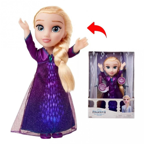 Boneca Elsa Frozen 2 Grande 55 Cm Disney Original Princesa - Kids