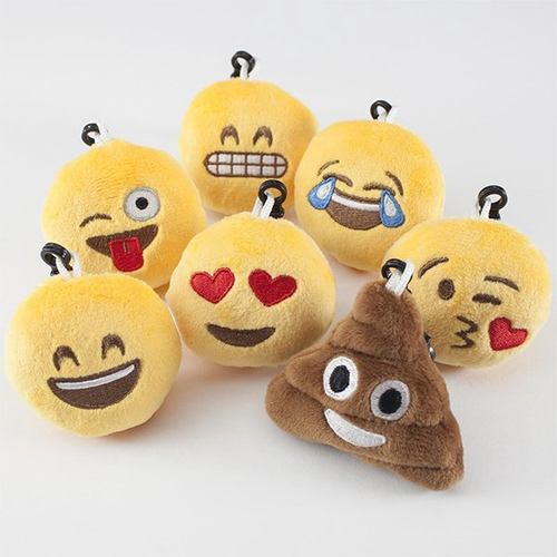 Chaveiro de Pelúcia Emoji Beijos - Wellmix - Ri Happy