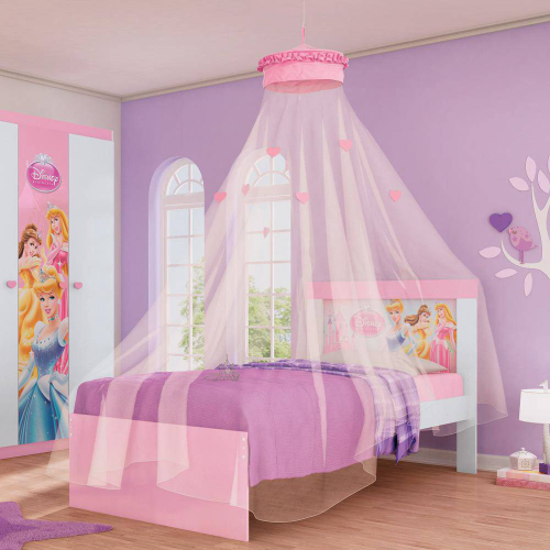 Cama Solteiro Barbie Plus - Pura Magia - Rosa