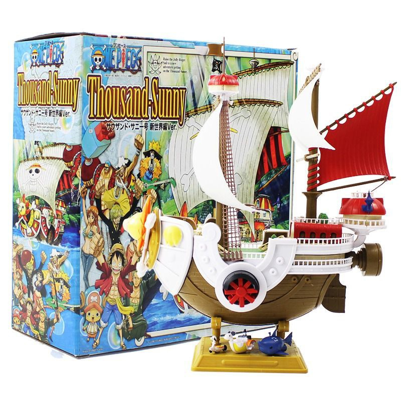 Bandai One Piece Thousand Sunny Going Merry Boat PVC Action Figure